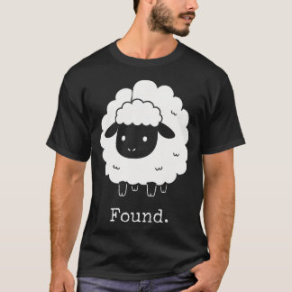 Psalm 23 Lam Christelijke Gevonden Minimalistische T-shirt