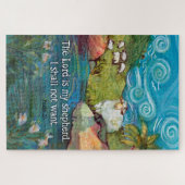 Psalm 23, Lord is my Shepherd Puzzle Legpuzzel (Horizontaal)