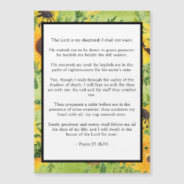 Psalm 23 Lord is My Shepherd Sunflower