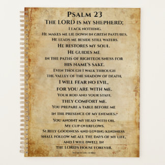 Psalm 23 {NHEB-versie.} Planner