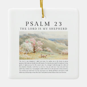 Psalm 23 NKJV De Heer is Mijn Herder Keramisch Ornament