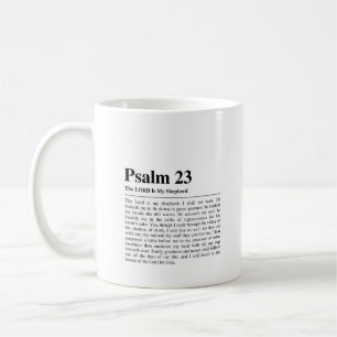 Psalm 23 NKJV De Heer is Mijn Herder Koffiemok