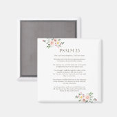 Psalm 23 NKJV De Heer is Mijn Herder Magneet (Voorkant / Achterkant)