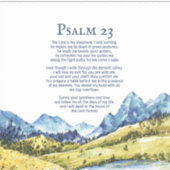 Psalm 23 NKJV De Heer is mijn herder Sticker (Voorkant)