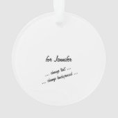 Psalm 23, Ornament van de Paarse Floral Circle (achterkant)