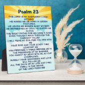 Psalm 23 plaque fotoplaat (Zijkant)