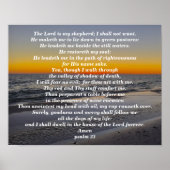 PSALM 23 POSTER (Voorkant)