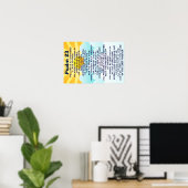 Psalm 23 poster (Thuiskantoor)