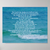 PSALM 23 POSTER (Voorkant)