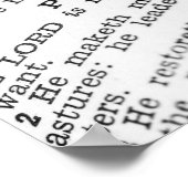 psalm 23 poster (Hoek)