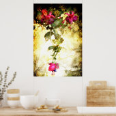 Psalm 23 (Poster van de Floral Art) Poster (Keuken)
