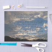 Psalm 23 Prachtige Bijbel Verse Christelijk Tissuepapier (Craft)