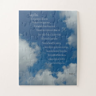 Psalm 23, Red Sky, overmaatse onderdelen - Eenvoud Legpuzzel