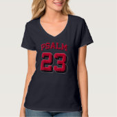 Psalm 23, Retro Sneakerhead, Christelijke Bijbel,  T-shirt (Voorkant)