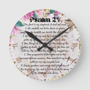 psalm 23 ronde klok