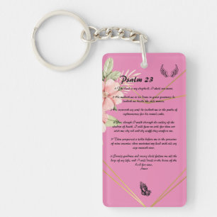 Psalm 23 sleutelhanger