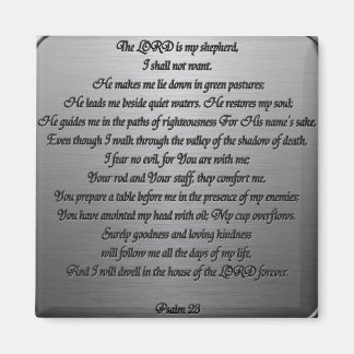 Psalm 23 - Staal Magneet