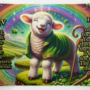 Psalm 23 Statenvertaling Tract - Blijde Lam Drieluik Kaart