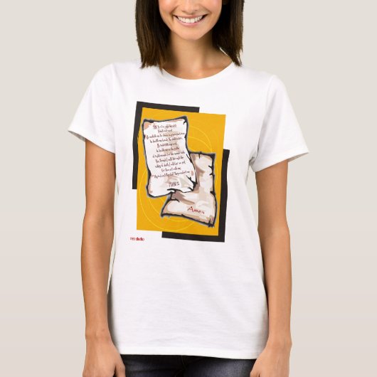 psalm 23 t-shirt (Voorkant)