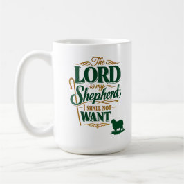 Psalm 23 The Lord Is My Shepherd Mug Koffiemok