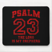 Psalm 23 The Lord Is My Shepherd  Muismat (Voorkant)