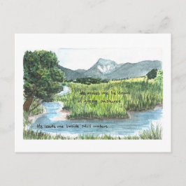 Psalm 23 Visueel briefkaart