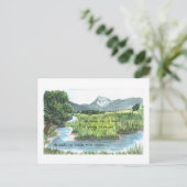 Psalm 23 Visueel briefkaart (Staand voorkant)