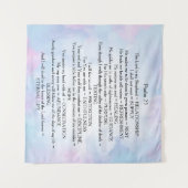 psalm 23 wandkleed (Voorkant (horizontaal))