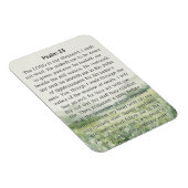 Psalm 23 Waterverf Groen Veld Magneet (Rechterzijde)