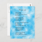 Psalm 23e Briefkaart (Voorkant / Achterkant)