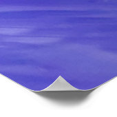 Psalm 24: 1a Bijbelversie op Christelijk Poster (Hoek)