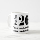 psalm 26:2 koffiemok (Voorkant links)