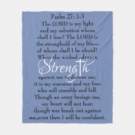 Psalm 27:1-3 deken