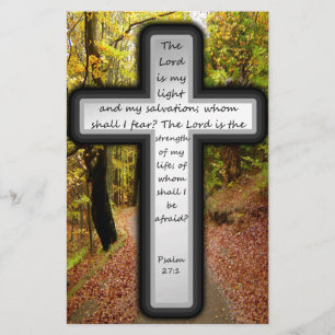 psalm 27:1 briefpapier
