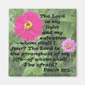 psalm 27:1 magneet (Voorkant)