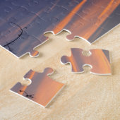 Psalm 27:1 om zonsopgang legpuzzel (Zijkant)