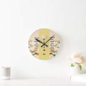 Psalm 27:1  ronde klok (Huis)