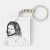 psalm 27:1 sleutelhanger (Achterkant)