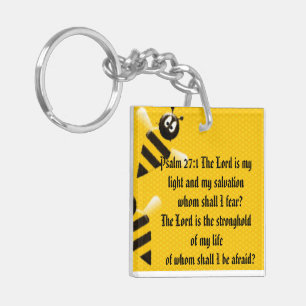 psalm 27:1 sleutelhanger