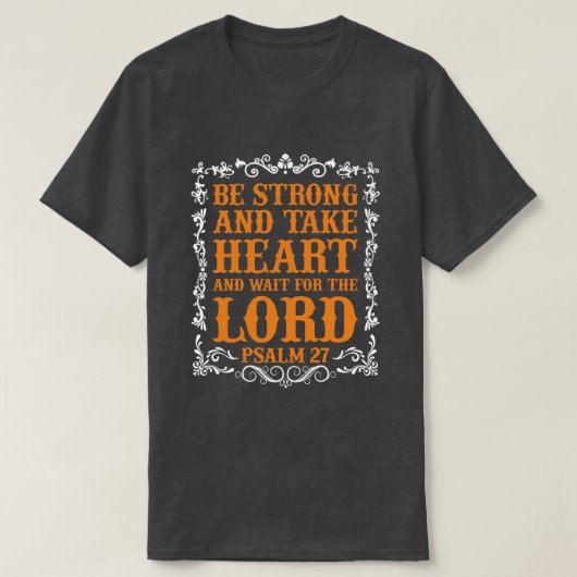 PSALM 27 T-SHIRT (Design voorkant)
