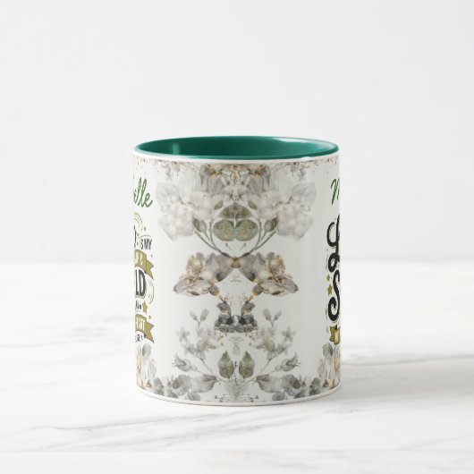 Psalm 28:7 Heer, mijn kracht en mijn schild Mok (Midden)