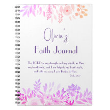 Psalm 28:7 Vrolijke Roze Lila Bloemen Geloof Gebed