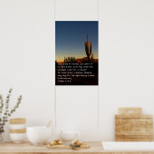 Psalm 30:4-5 poster (Keuken)