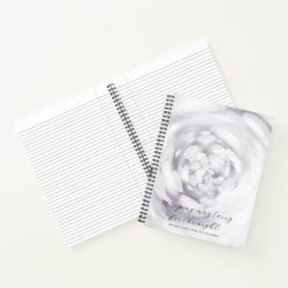 Psalm 30:5 Bijbelstudie Bokeh Aangepast Notitieboek