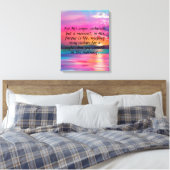 Psalm 30:5 Canvas afdrukken (Insitu (Slaapkamer))