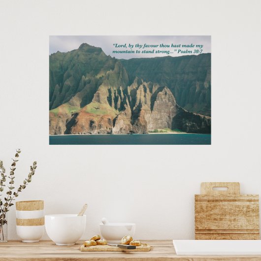 Psalm 30 poster (Keuken)