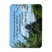 Psalm 32:8 Ik zal je instrueren en je leren Magneet (Verticaal)