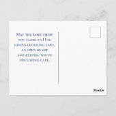 Psalm 33:12 Zalig is de natie USA Vlag Briefkaart (Achterkant)