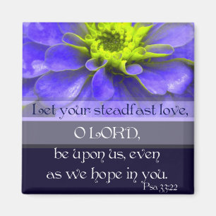 Psalm 33:22 magneet