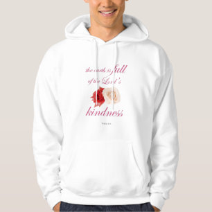Psalm 33: "De aarde is vol van de goedheid des Her Hoodie